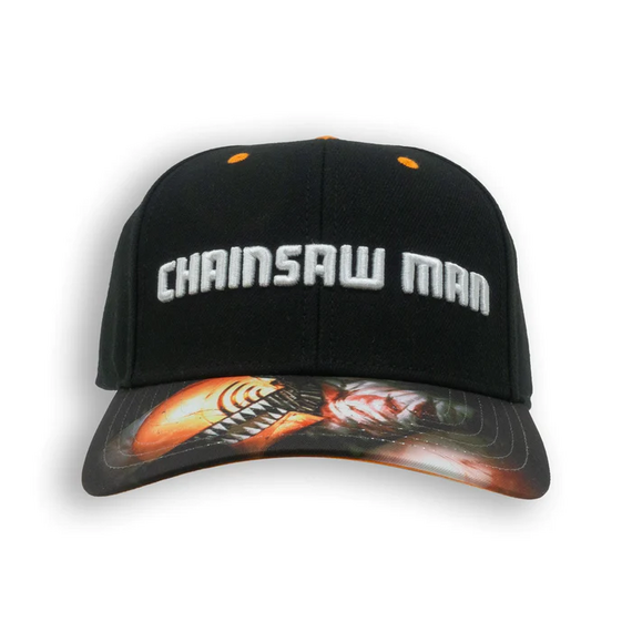 Czapka z daszkiem haftowana Chainsaw Man Logo