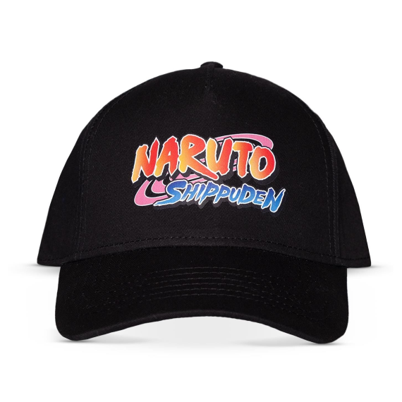 Czapka z daszkiem Naruto Shippuden Logo (czarna)