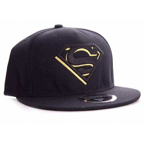 Czapka z daszkiem DC Comics - Superman Logo (Czarna)