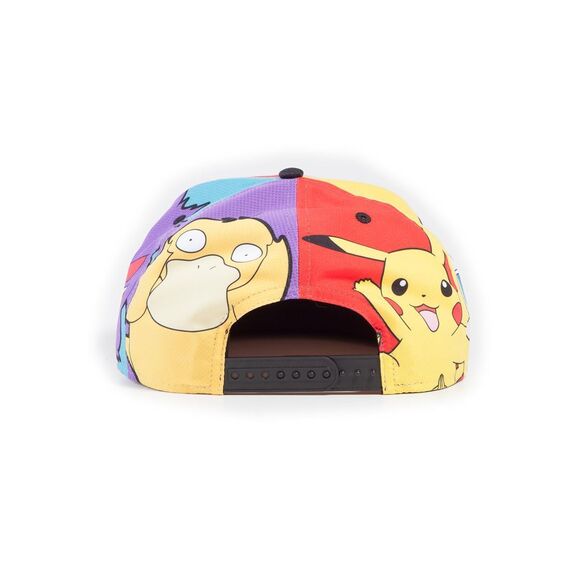 Czapka z daszkiem Pokémon - Multi Pop Art- Zdjęcie 4