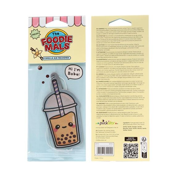 Zapach do samochodu Kawaii - Bubble Tea (Vanilla)- Zdjęcie 4