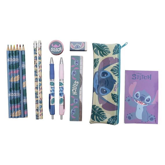 Zestaw przyborów szkolnych Disney Stitch (14 elementów)- Zdjęcie 2