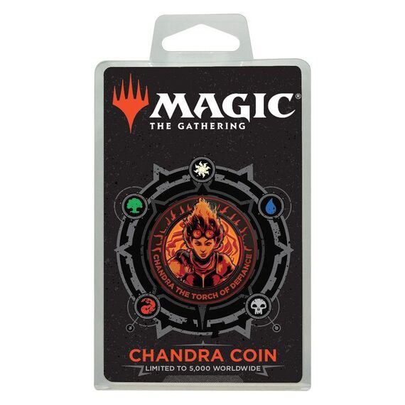 Moneta kolekcjonerska Magic the Gathering - Chandra- Zdjęcie 3