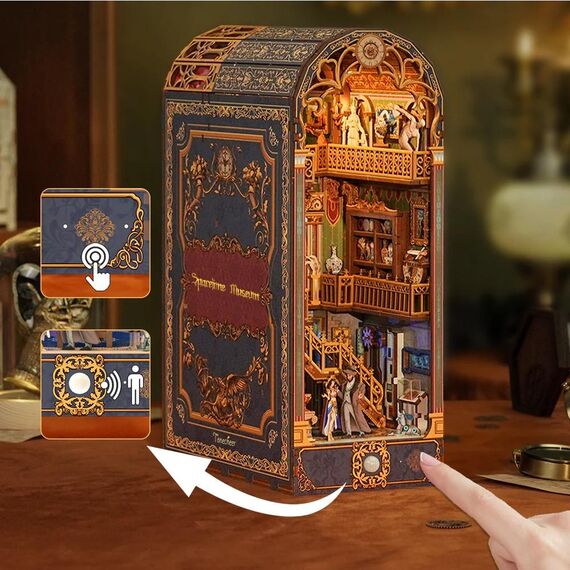 Model do składania Book Nook - Spacetime museum- Zdjęcie 2