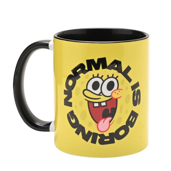 Kubek SpongeBob - Normal is Boring- Zdjęcie 3