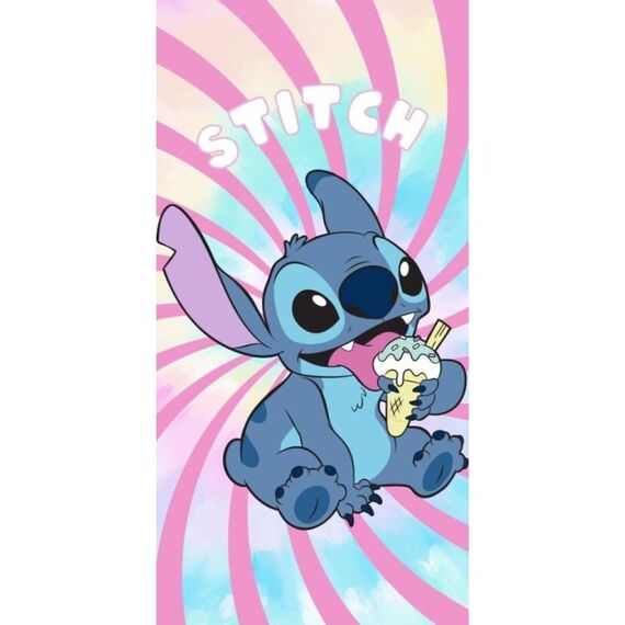 Ręcznik plażowy Disney Lilo & Stitch - Ice Cream 70x140cm