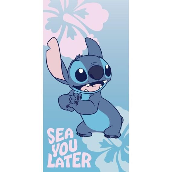 Ręcznik plażowy Disney Stitch - See you later 70x140cm