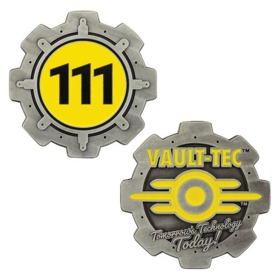 Moneta kolekcjonerska Fallout - Vault 111