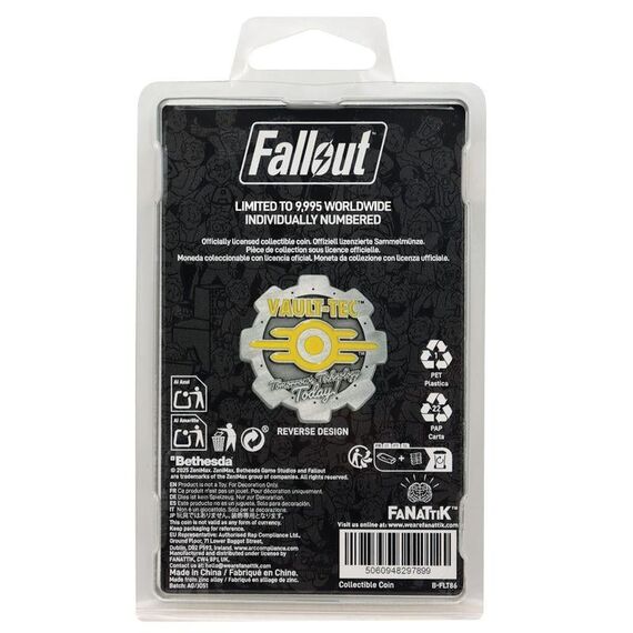 Moneta kolekcjonerska Fallout - Vault 111- Zdjęcie 4