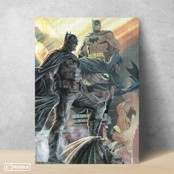 Puzzle z plakatem Batman (1000 elementów)