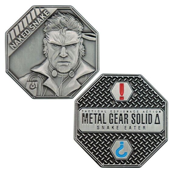 Moneta kolekcjonerska Metal Gear Solid Delta - Naked Snake
