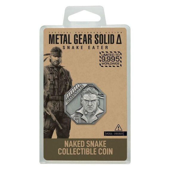 Moneta kolekcjonerska Metal Gear Solid Delta - Naked Snake- Zdjęcie 3