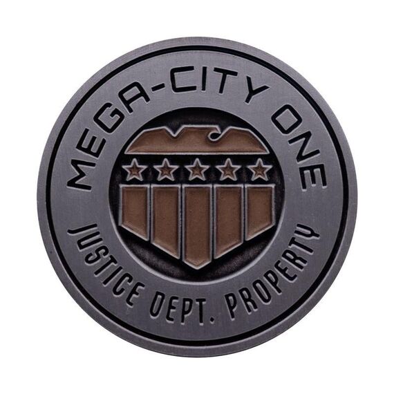 Moneta kolekcjonerska 2000AD Judge Dredd (Limited Edition)- Zdjęcie 2