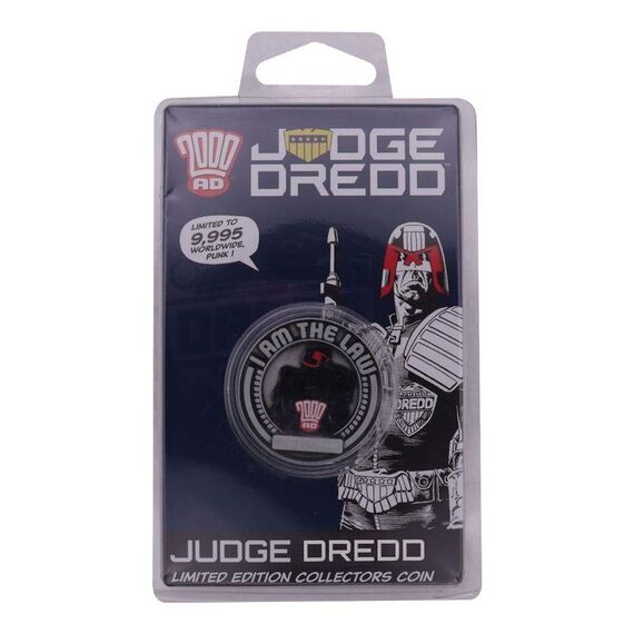 Moneta kolekcjonerska 2000AD Judge Dredd (Limited Edition)- Zdjęcie 4