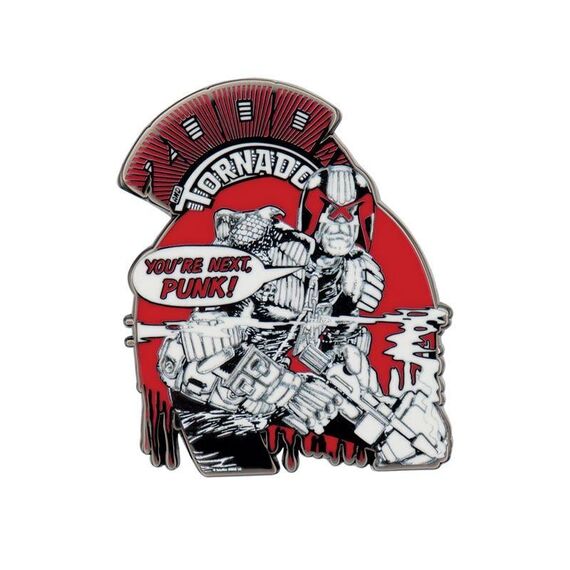 Przypinka 2000AD Judge Dredd - You're next Punk