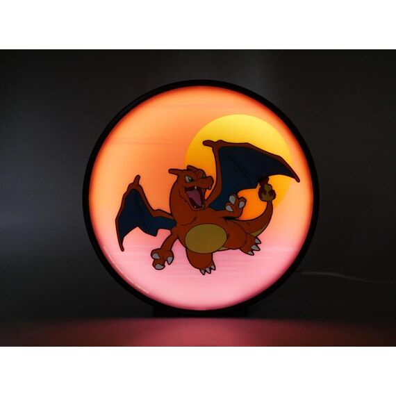 Lampka Pokemon - Charizard- Zdjęcie 2