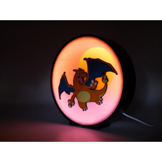 Lampka Pokemon - Charizard- Zdjęcie 4