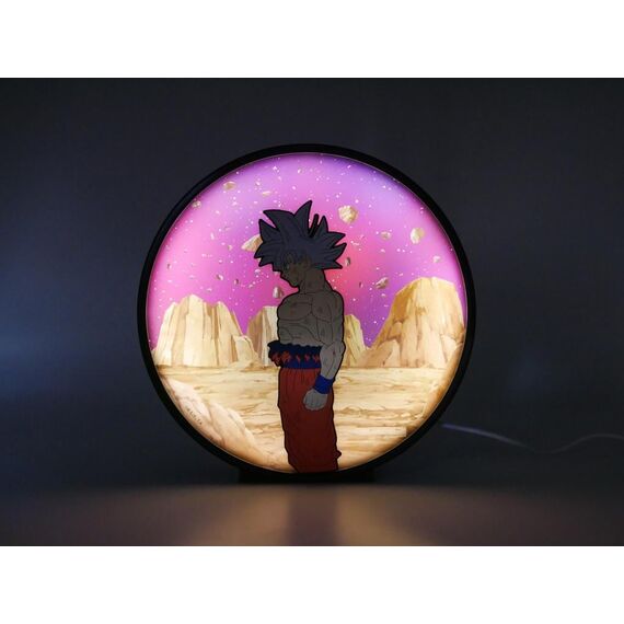 Lampka Dragon Ball Super - Instinct Goku- Zdjęcie 3