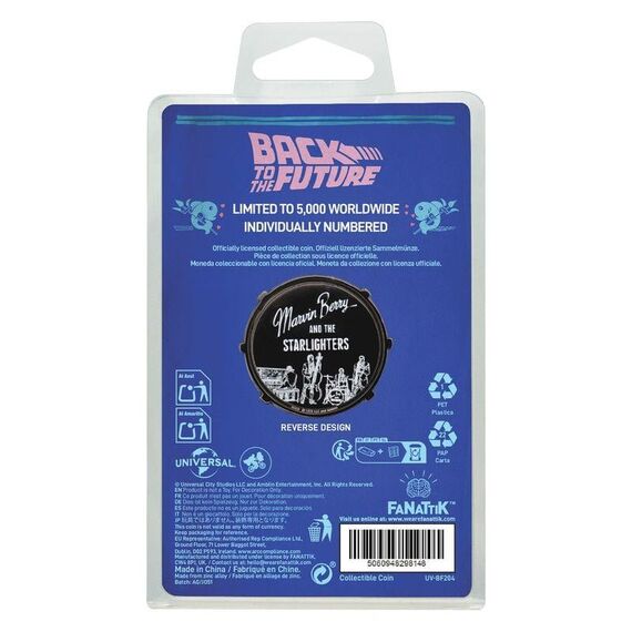 Moneta kolekcjonerska Back to the Future - Marvin & Starlighters (Limited Edition)- Zdjęcie 4