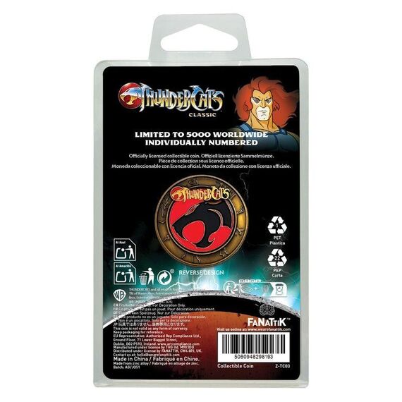 Moneta kolekcjonerska Thundercats - 40th Anniversary- Zdjęcie 4