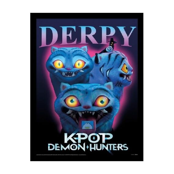 Plakat K-Pop Demon Hunters - Derpy 45x35cm