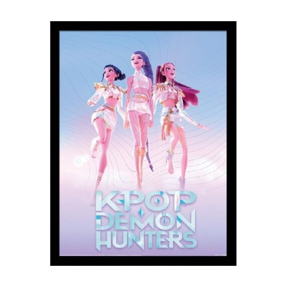 Plakat K-Pop Demon Hunters - Trio 45x35cm