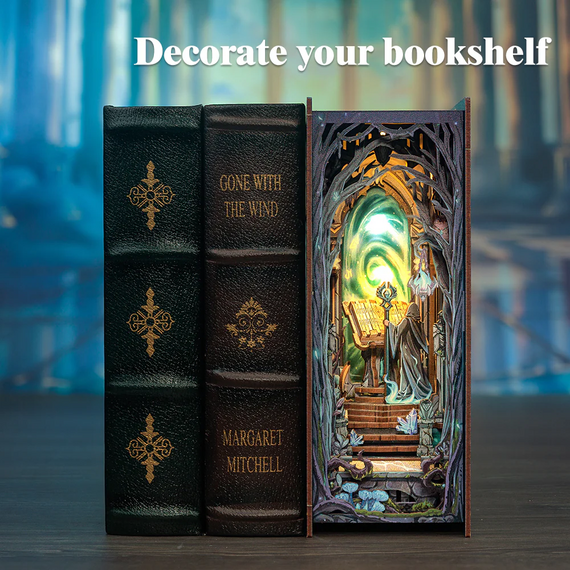 Model do składania Book Nook - The Gate of Wonderland- Zdjęcie 3