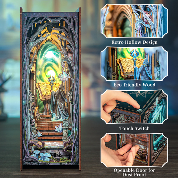Model do składania Book Nook - The Gate of Wonderland- Zdjęcie 5