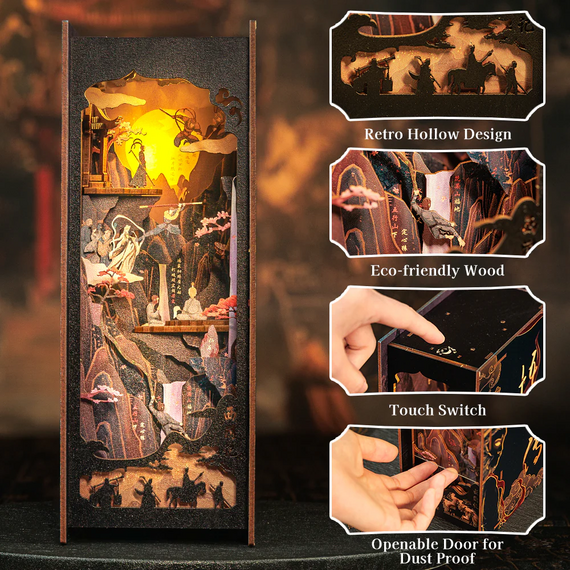 Model do składania Book Nook - The Legend of Wukong- Zdjęcie 3