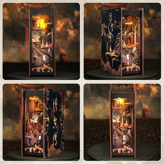 Model do składania Book Nook - The Legend of Wukong- Zdjęcie 6