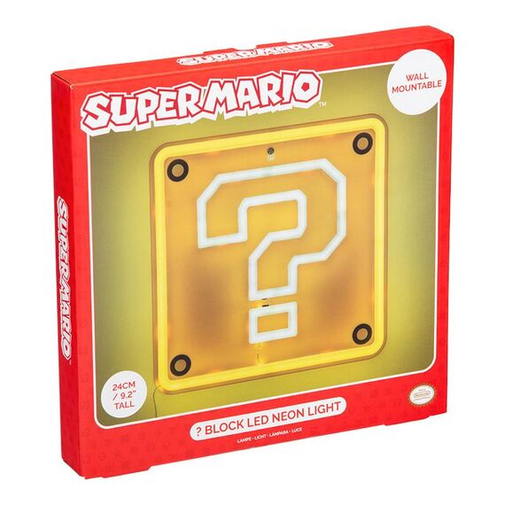Lampka ścienna LED Super Mario 25cm- Zdjęcie 2
