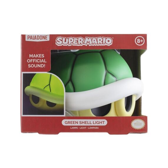 Lampka z dźwiękiem Super Mario - Green Shell 15cm- Zdjęcie 5