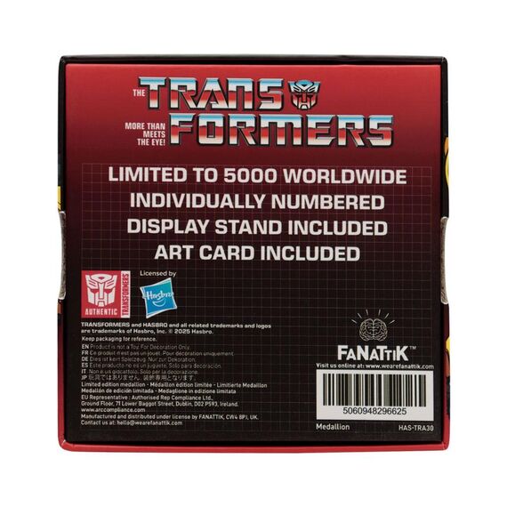 Medalion Transformers - Bumblebee (Limited Edition)- Zdjęcie 4