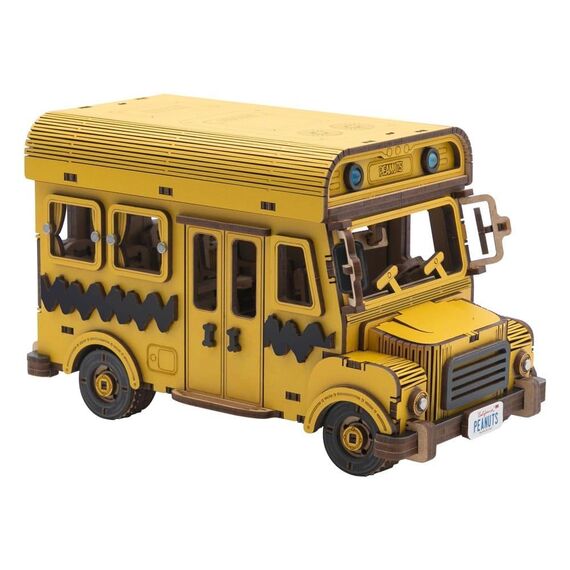 Model do sklejania Peanuts - School Bus