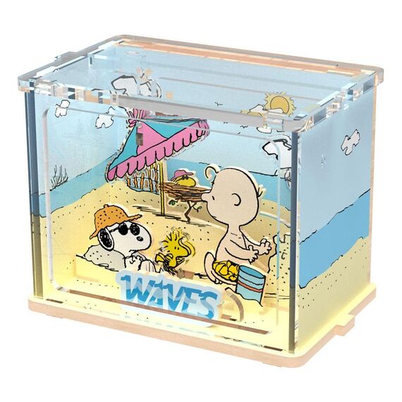 Model do sklejania Peanuts - Mini Scene Chilling At The Beach- Zdjęcie 2