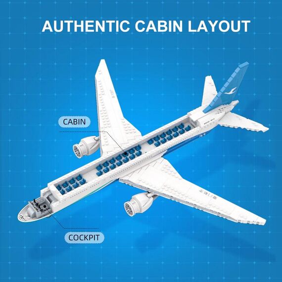 Klocki Pantasy - Boeing 787- Zdjęcie 5