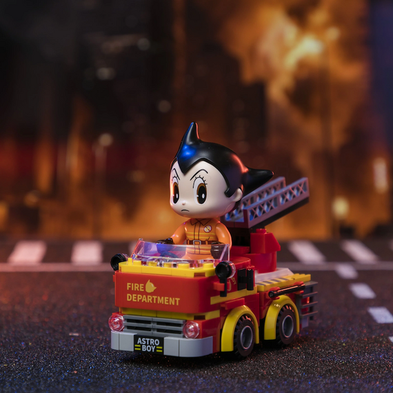 Klocki Astro Boy - Fire Engine- Zdjęcie 2