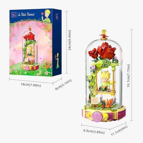 Klocki Mały Książe - Eternity Series Rose Swing- Zdjęcie 4