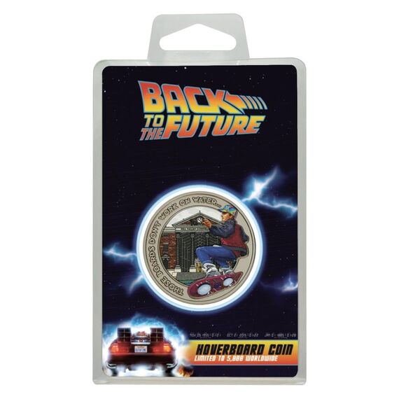 Moneta kolekcjonerska Back to the Future - Hoverboard (Limited Edition)- Zdjęcie 3