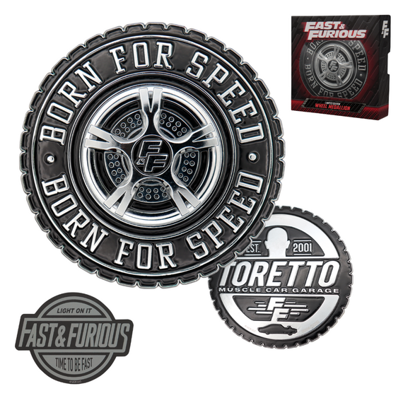 Moneta kolekcjonerska Fast & Furious - Born for speed (Limited Edition Coin)