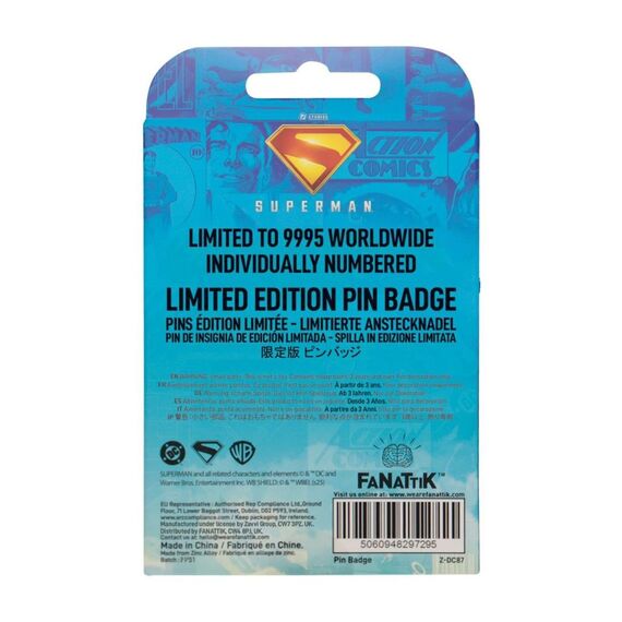 Przypinka DC Superman 2025 - Daily Planet (Limited Edition)- Zdjęcie 3