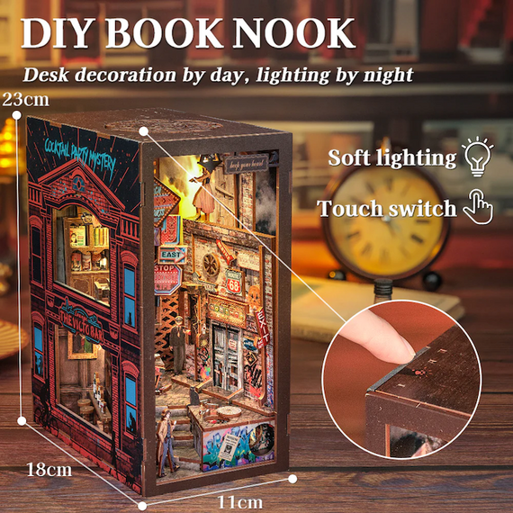 Model do składania Book Nook - The Long Goodbye- Zdjęcie 4