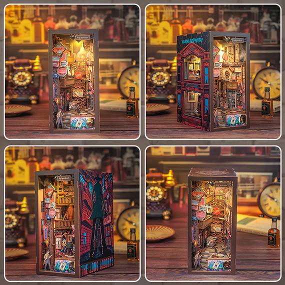 Model do składania Book Nook - The Long Goodbye- Zdjęcie 5