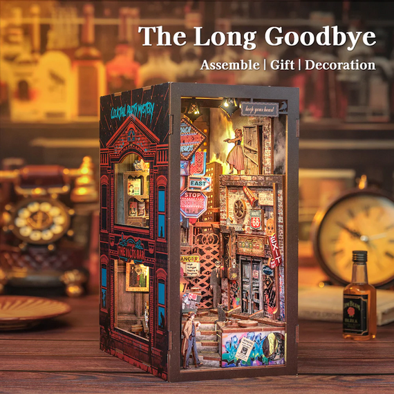 Model do składania Book Nook - The Long Goodbye- Zdjęcie 6