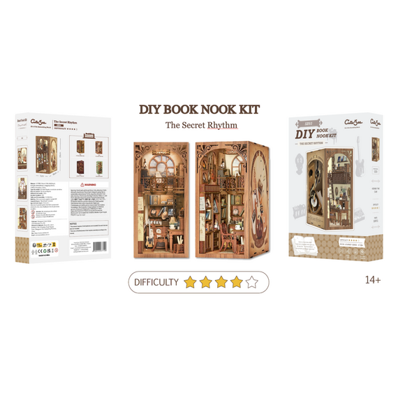 Model do składania Book Nook - The Secret Rhythm- Zdjęcie 2