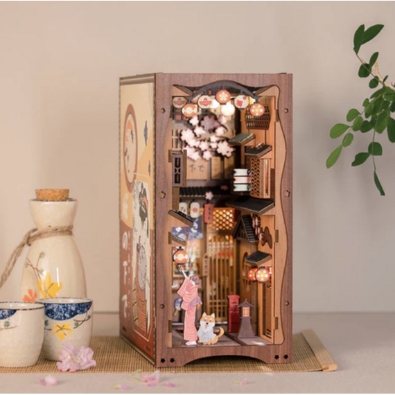 Model do składania Book Nook - Under The Sakura Tree- Zdjęcie 5