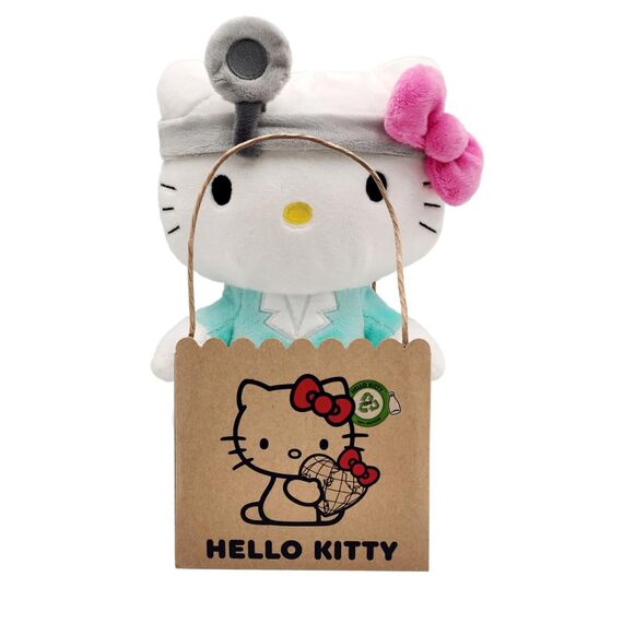 Pluszak Hello Kitty - Hello Kitty Doctor 24cm- Zdjęcie 3