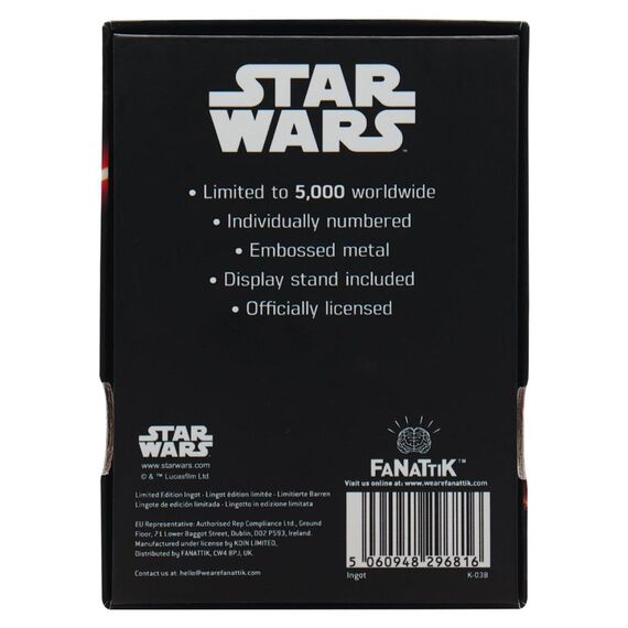 Sztabka Star Wars - Luke & Darth Vader (Limited Edition)- Zdjęcie 4