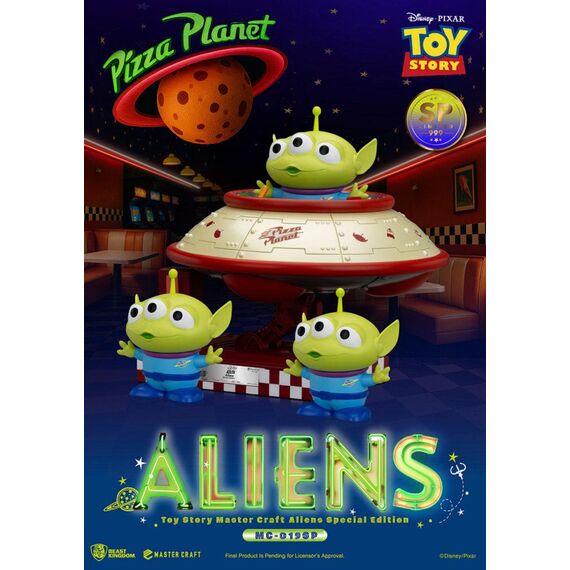Figurka Toy Story - Alien (Statue Master Craft Special Edition 999 pcs)- Zdjęcie 2