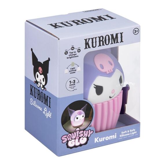 Lampka Kuromi SquishyGlo 15cm- Zdjęcie 4